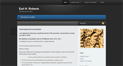 Desktop Screenshot of earlhroberts.com